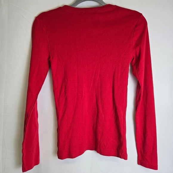 Polo Ralph Lauren Sport Thermal Waffle Knit Long Sleeve, Small Pony, Red, Boys S - Picture 7 of 9